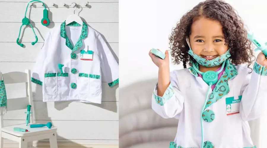 Doctor Role Play Costume Set (3-6 Yrs)