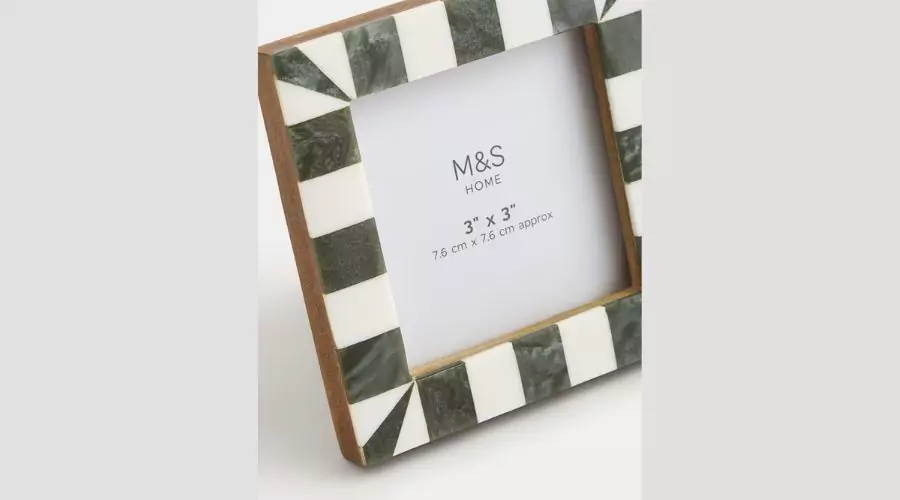 Set of 3 Checked Photo Frames