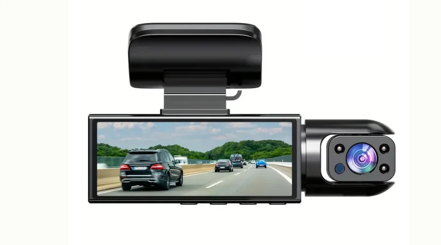 1080p Dual Camera Car Dash Cam with Night Vision