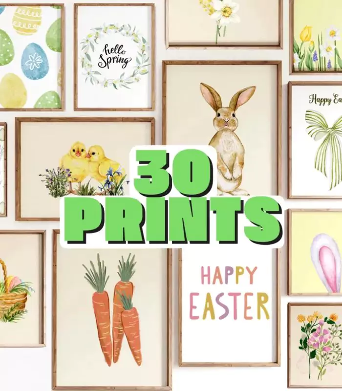 30 Easter wall art prints
