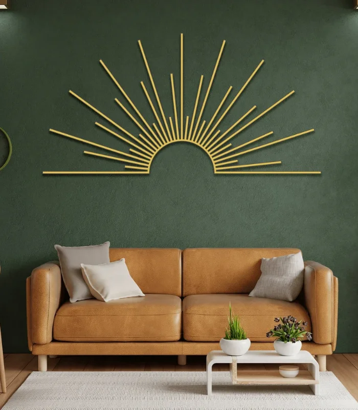 Sun Metal Wall Decor, Sun, Sun Art, Sun Decor, Sunrise, Sunrise Art, Beach Decor