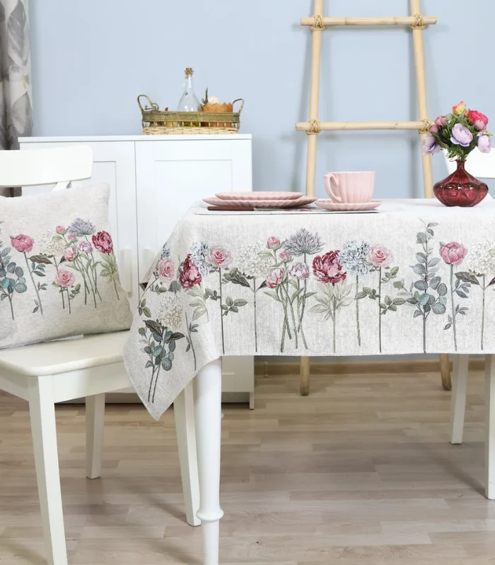 Tapestry Tablecloth Elegance Table Cover Modern home decor Housewarming gift