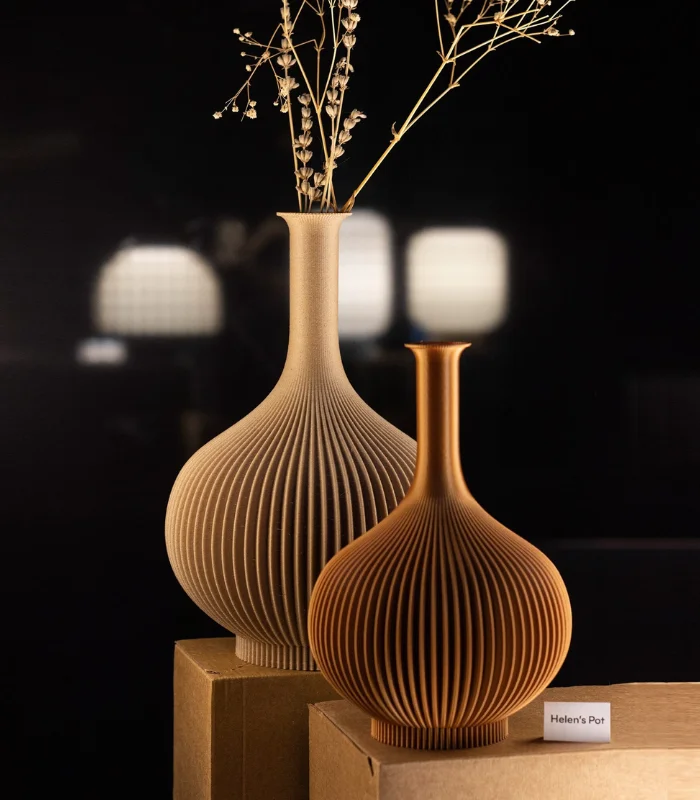 Unique Shelf Decor, Dried Flower Vase, Nordic Home Decoration, Modern Decor Objects - Helen’s Pot