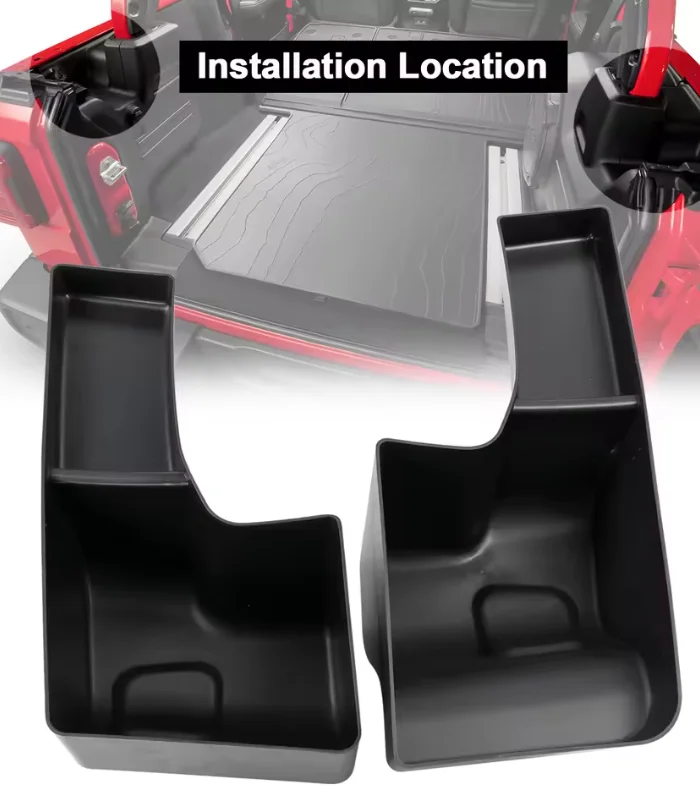 Car Wheel Well Storage Cargo Trunk Organizer