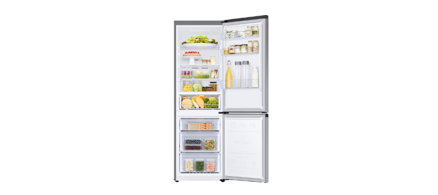 Samsung Series 6 SpaceMax™ RB34C600DSA Smart Combi Fridge Freezer - Metal Graphite