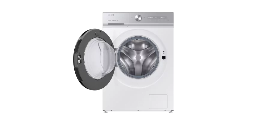 Samsung Series 8 AI Energy WW11DB8B95GHU1 11 KG Smart Washing Machine with 1400rpm, White, A Rated